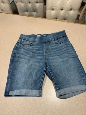 Levi's Dark Blue Denim Bermuda Shorts